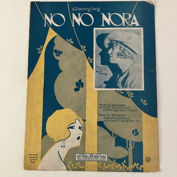 1920s Vintage Sheet Music Gallagher & Shean, Ziegfeld Follies, My Best Girl - Picture 6 of 16